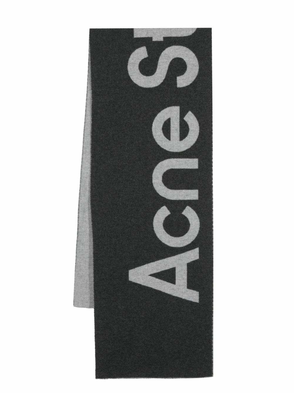 ACNE STUDIOS - Logo Wool Scarf Acne Studios