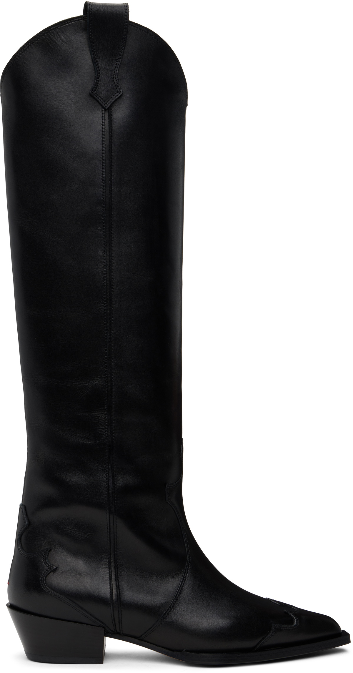 ロングブーツ aeyde Aruna Boots - Aeyde - Leather - Black Aeyde | ARUNA Black High Cowboy Boot