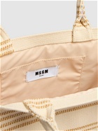 MSGM Medium Canvas Tote Bag