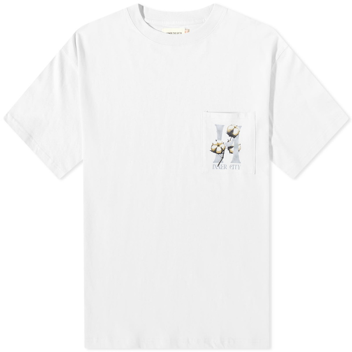 Photo: Honor the Gift Men's Cotton H Pocket T-Shirt in White