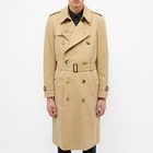 Burberry Men's Kensington Classic Trench Coat in Honey