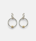 Spinelli Kilcollin Asha sterling silver and 18kt gold earrings