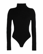 Laneus Womens Bodysuit in Black