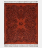 Etro Paisley wool and cashmere blanket