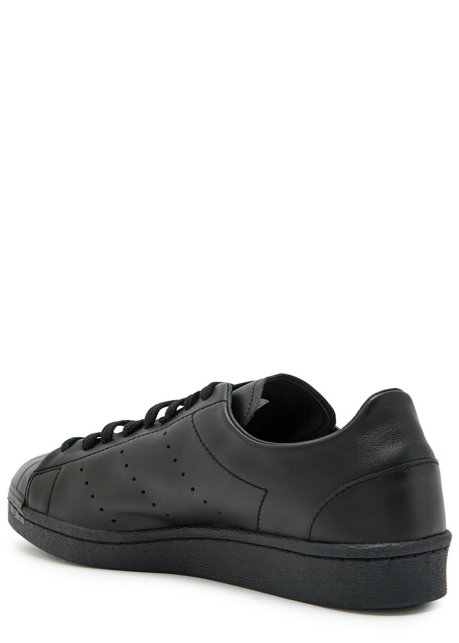 Y-3 X Adidas Superstar Leather Sneakers Black Y-3