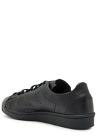 Y-3 X Adidas Superstar Leather Sneakers Black
