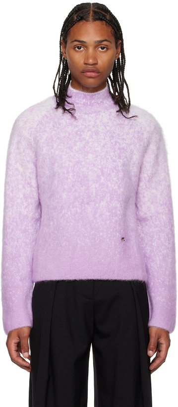 Photo: LOW CLASSIC Purple Gradient Sweater