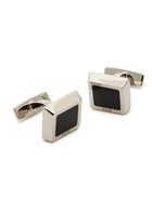 Boss Franzisko Enamelled Cufflinks - Black - One Size