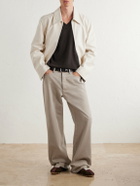 Our Legacy - Rework Panelled Waxed-Suede Jacket - Neutrals