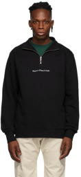 Museum of Peace & Quiet Black MoPQ Half-Zip Sweatshirt