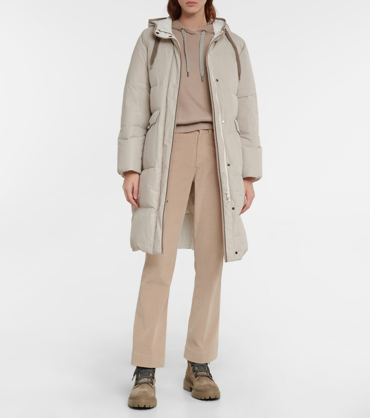 Wool Coat Down Jacket Parka Brunello Cucinelli Brunello Cucinelli