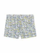 Bonpoint White Floral-Print Cotton Shorts