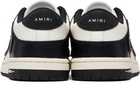 AMIRI Black & White Skel Top Low Sneakers