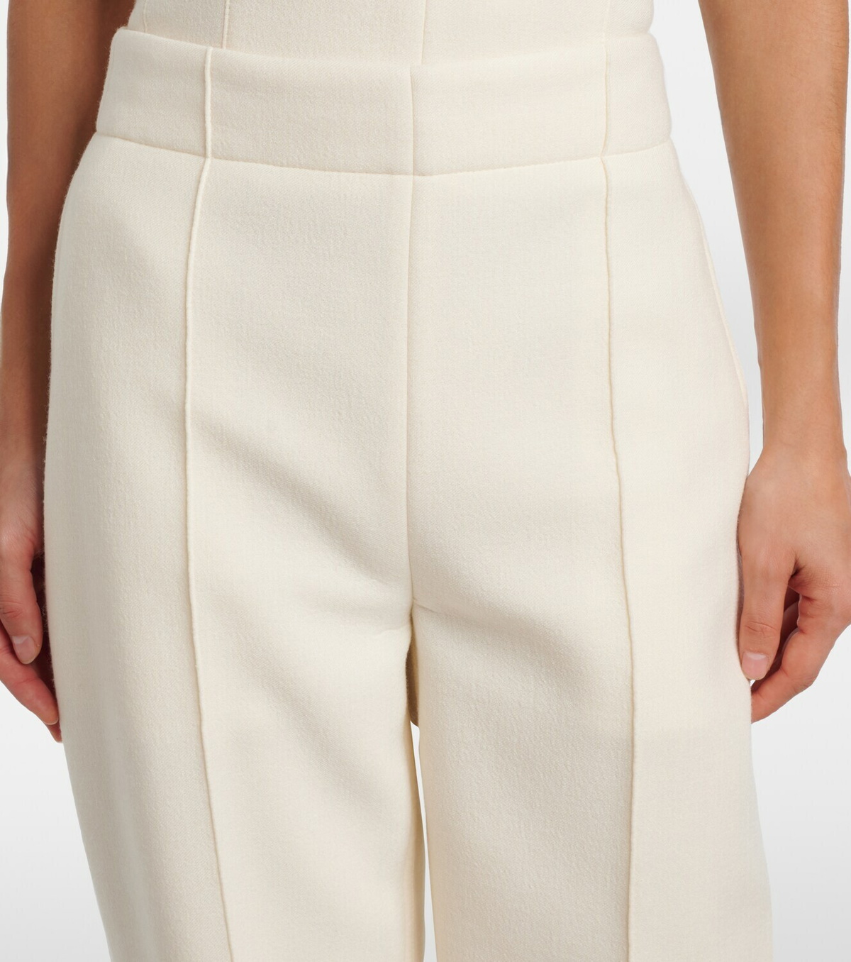 Proenza Schouler Zee high-rise scuba straight pants