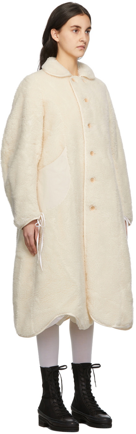 Renli Su Reversible Off-White Harebell Coat