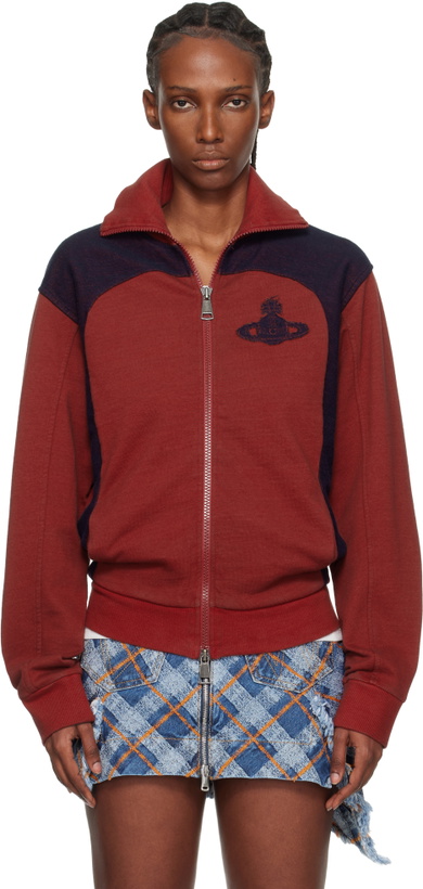 Photo: Vivienne Westwood Red & Navy Alien Track Jacket