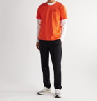 Acne Studios - Nash Logo-Appliquéd Cotton-Jersey T-Shirt - Orange