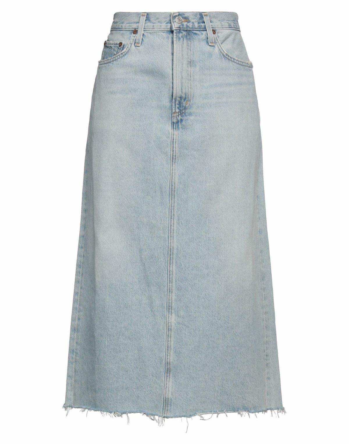 Agolde Womens Denim skirt in Blue