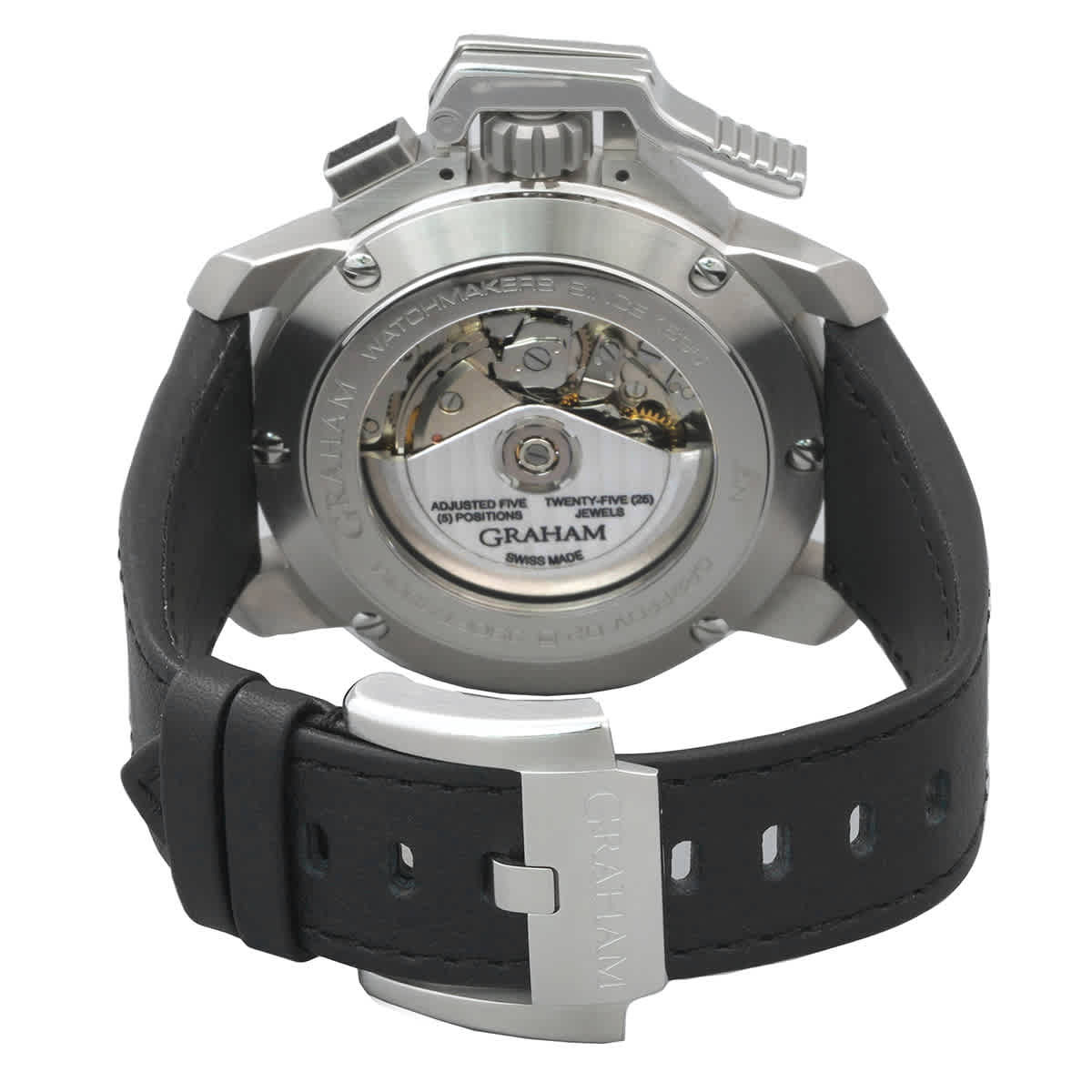 Graham Chronofighter Chronograph Green Skeleton Dial Automatic Mens Watch 2CCAS.G03A