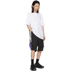 D.Gnak by Kang.D White Buckle Tape T-Shirt