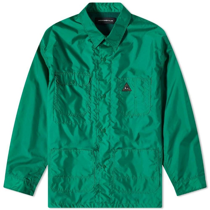 Photo: Undercover Men's Coaches Jacket in Green