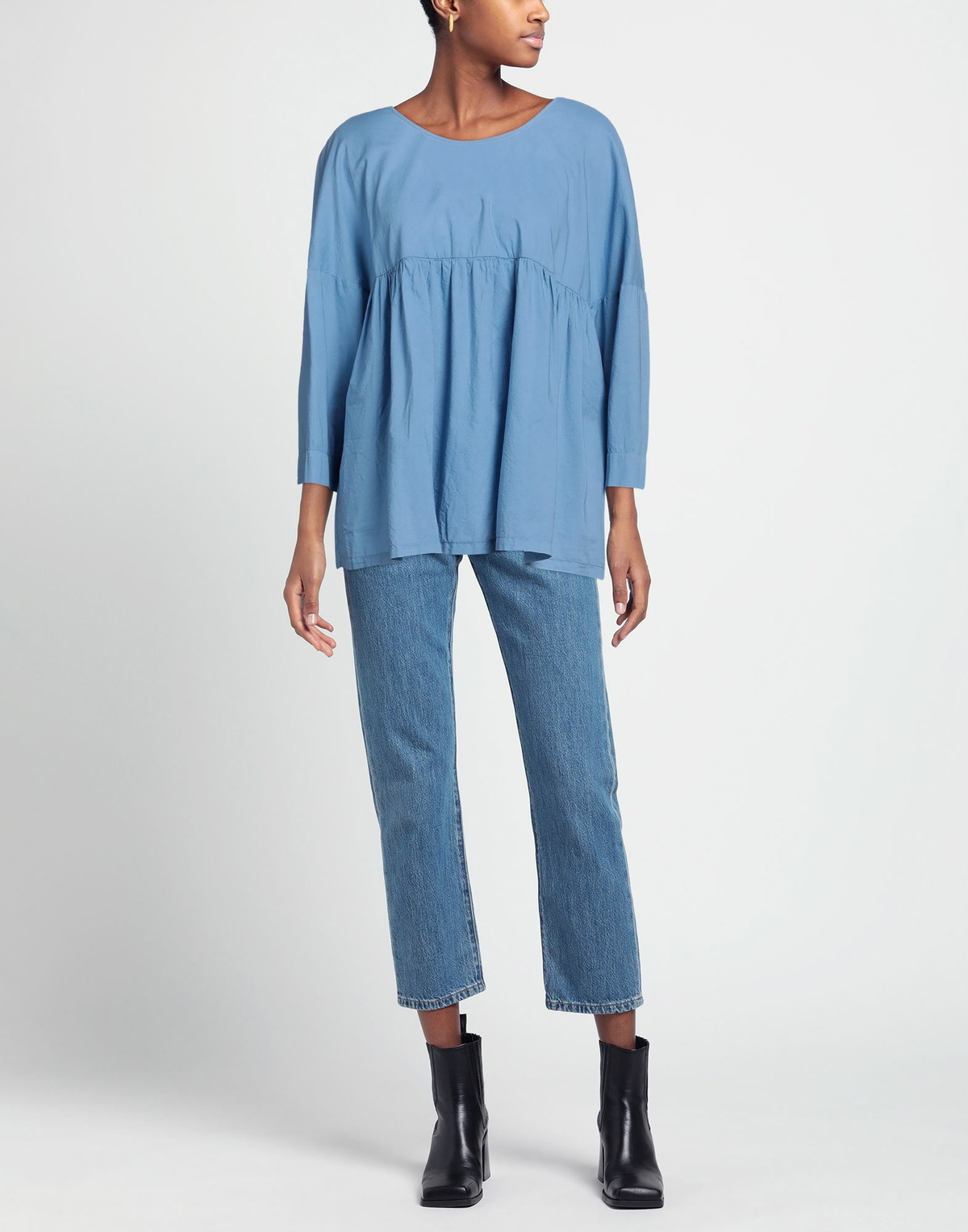 Alessia Santi Womens Top Light in Blue