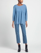 Alessia Santi Womens Top Light in Blue