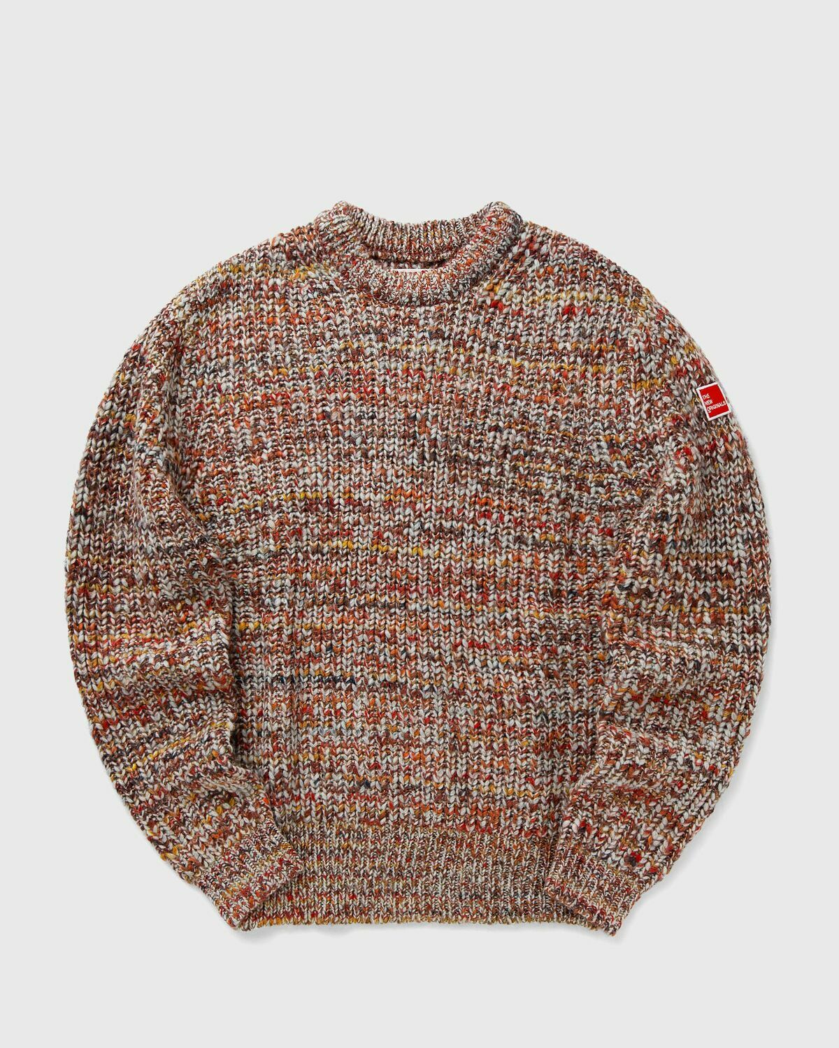 The New Originals Fisherman Rib Knit Crewneck Multi Pullovers
