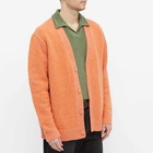 Acne Studios Men's Korval Cardigan in Coral Red