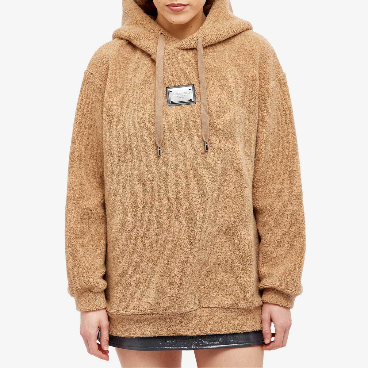 Womens fluffy hotsell fleece hoodie