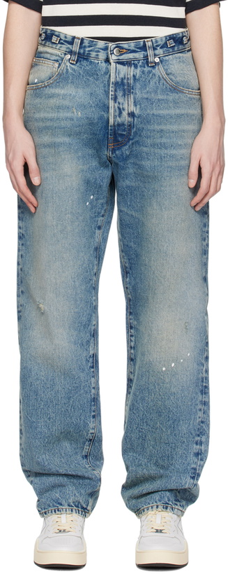 Photo: DARKPARK Blue Mark Jeans