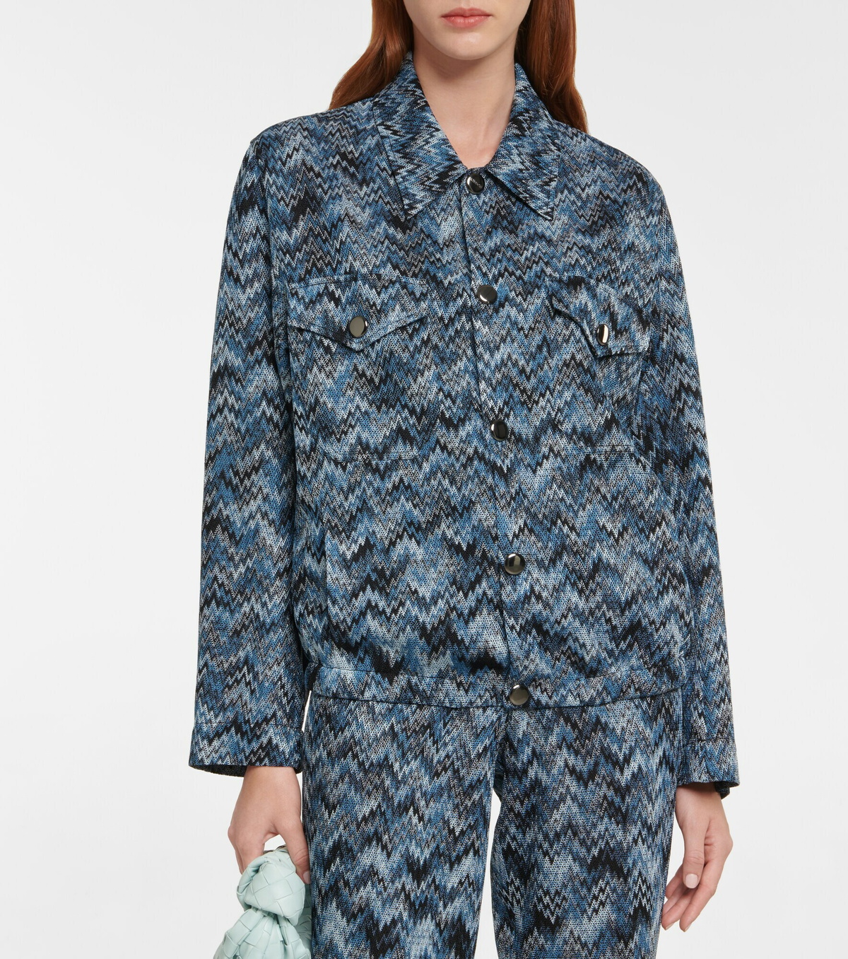 MISSONI ジグザグパターン ニットシャツ Zigzag cotton shirt in multicoloured - Missoni | Mytheresa