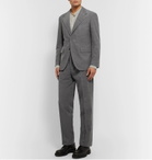 Camoshita - Light-Grey Wool-Blend Corduroy Suit Jacket - Gray
