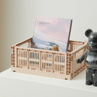 HAY Medium Recycled Colour Crate in Powder 