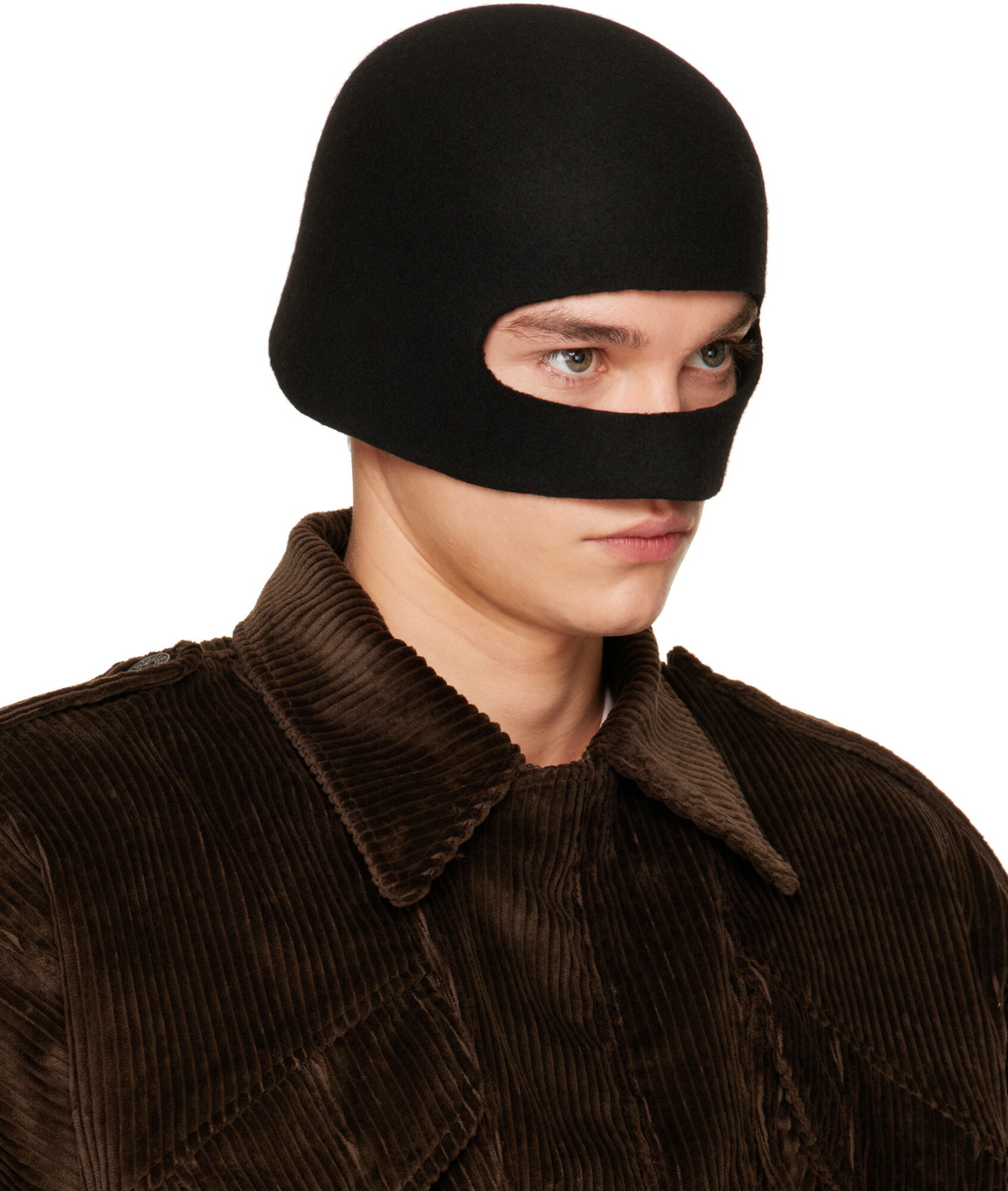 VAQUERA Black Masked Hat