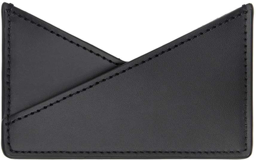 ★Maison Margiela★ Maison Margiela Common Stitch Logo Card Maison Margiela Card Holder in Black for Men | Lyst