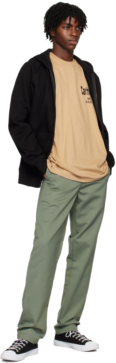 Carhartt Work In Progress Brown Home T-Shirt