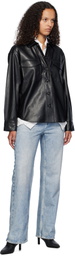 rag & bone Black Britt Leather Boots