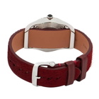 Tom Ford 002 Quartz White Dial Ladies Watch TF0120146437 RED