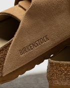 Birkenstock Kyoto Vl Soft Suede & Nubuck Clay Brown - Mens - Sandals & Slides