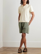 Mr P. - Cotton-Terry Polo Shirt - Neutrals