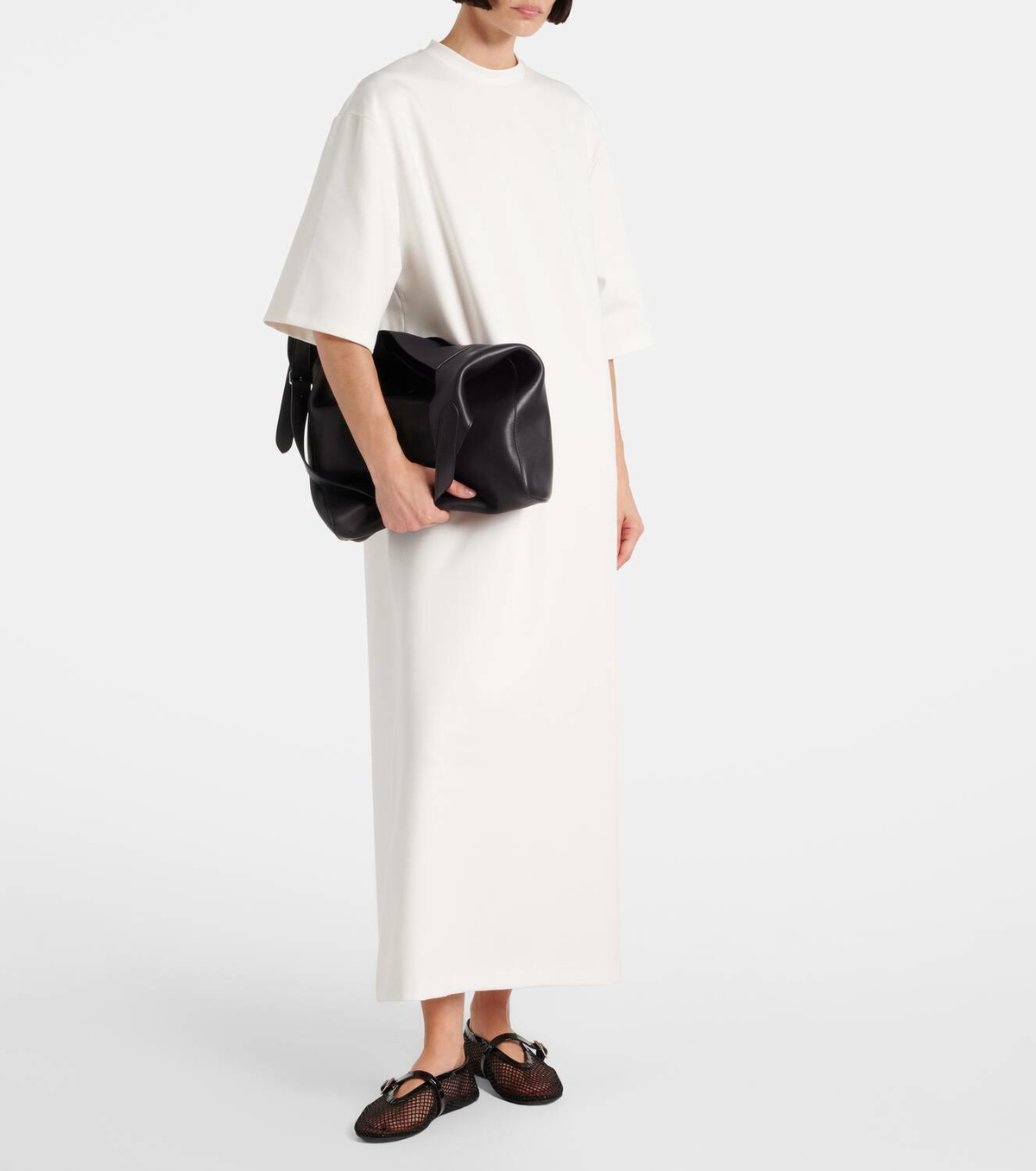 Wardrobe.NYC Cotton-blend T-shirt dress