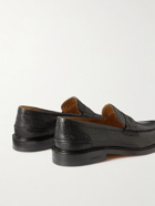 VINNY's - New Townee Leather Penny Loafers - Black