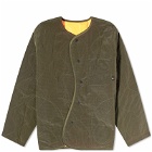 P.A.M. Men's Blur The Lines Reversible Liner Jacket in Dark Olive