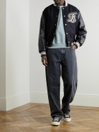 AGOLDE - Dane Cotton-Jersey Sweatshirt - Green