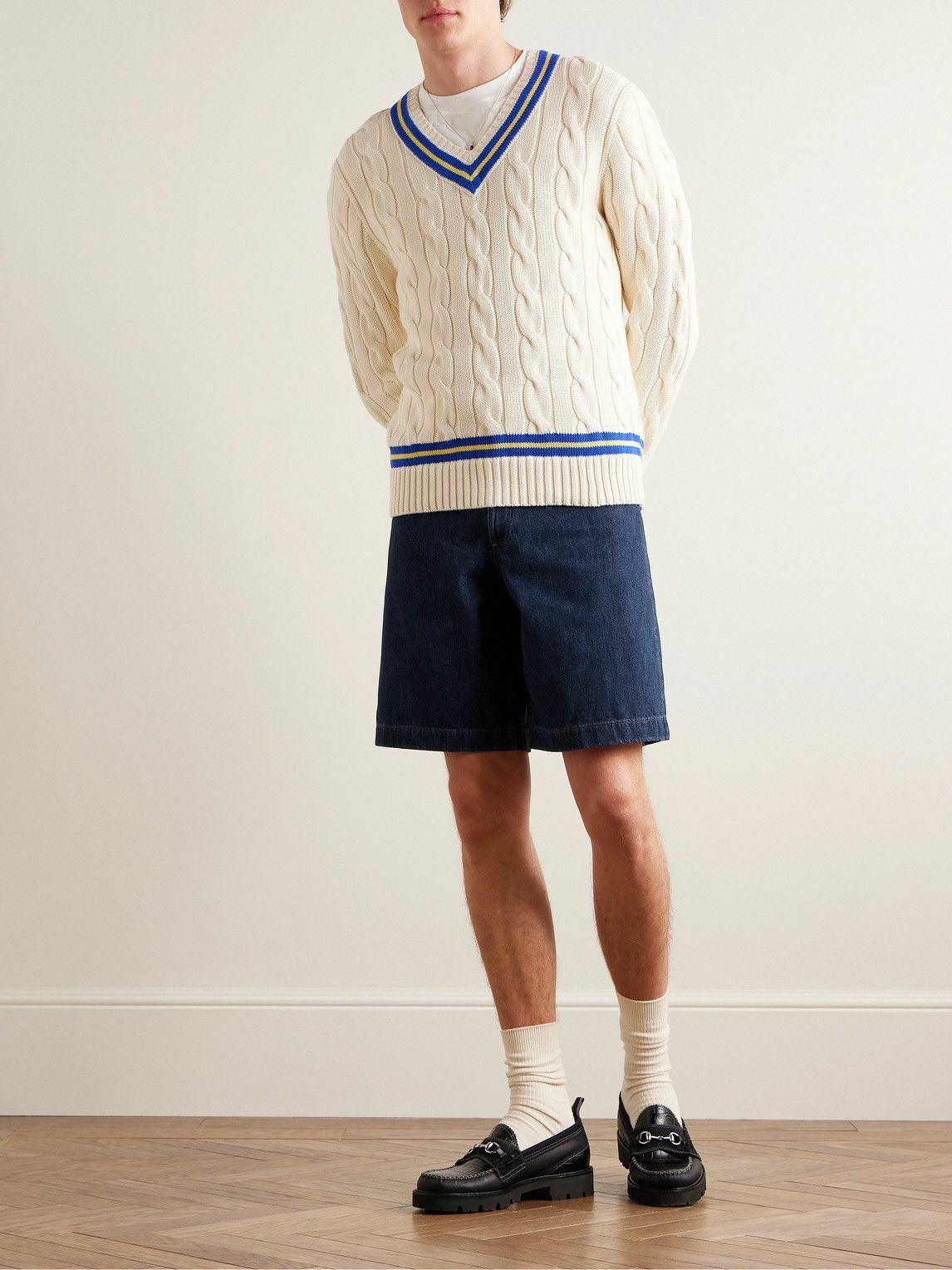 A.P.C. - Helio Straight-Leg Denim Shorts - Blue A.P.C