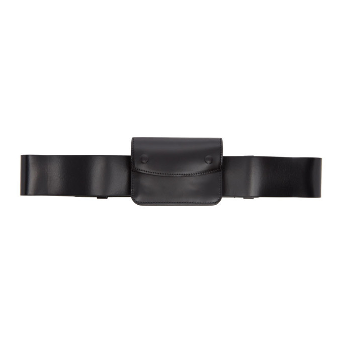 Photo: Maison Margiela Black Belt Pouch