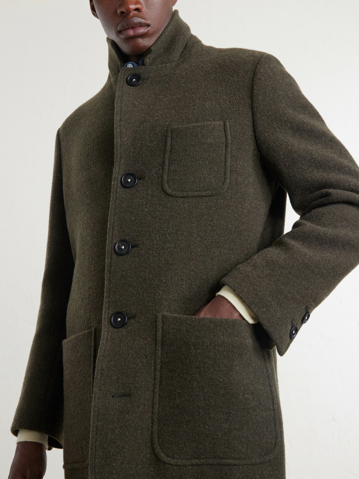 Massimo Alba - Florio10 Virgin Wool Coat - Green