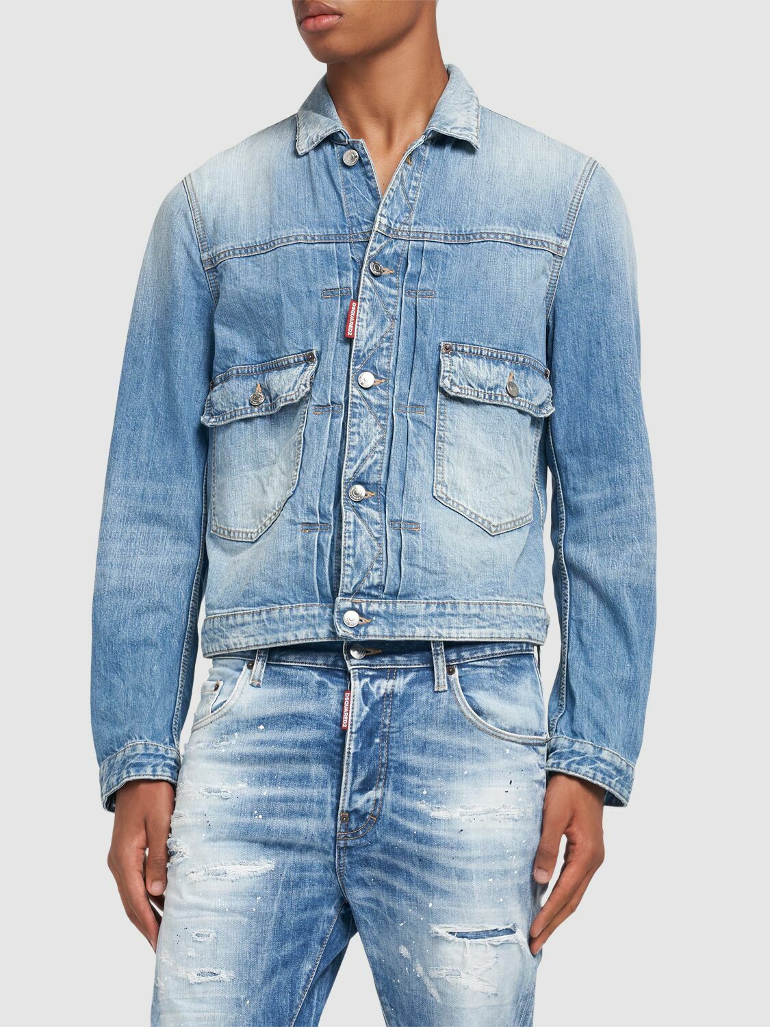 DSQUARED2 Heritage Boxy Denim Jacket Dsquared2