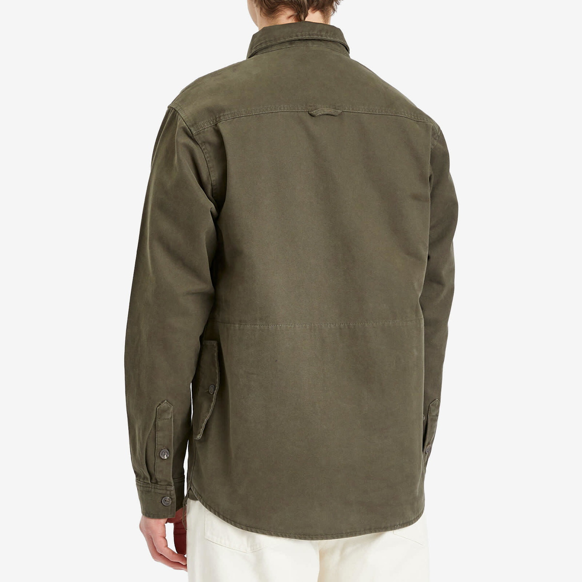 Dubbleware Men's Westford Pullover Shirt in Sea Kelp